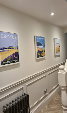 Hallway wall panelling