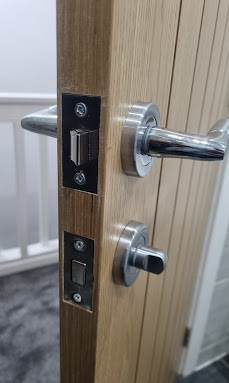 Door hardware installation
